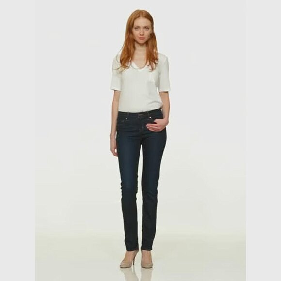 Gap 1969 Resolution Real Straight 33 / 16 Reg blue jeans - Picture 4 of 15